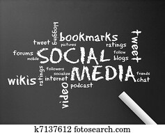 Chalkboard - Social Media Chalkboard - Social Media