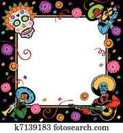 Day of the Dead Party Invitation Day of the Dead Party Invitation