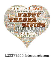 glade, taksigelse, hjerte form