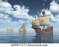 Santa Maria, Nina and Pinta