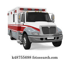 Ambulance Emergency Fire Truck Isolated Ambulance Emergency Fire Truck Isolated