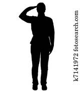 Military salute Military salute