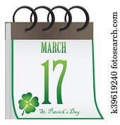St Patricks day icons St Patricks day icons