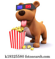 3d Puppy at the movies 3d Puppy at the movies