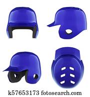 Baseball batting helmet Baseball batting helmet