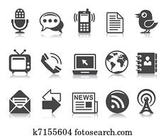 communication icons communication icons