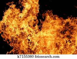 Fire and flames background Fire and flames background