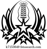 Football Vector Graphic Template wi Football Vector Graphic Template wi