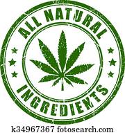 Natural hemp rubber stamp Natural hemp rubber stamp