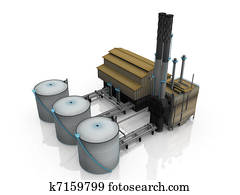 Oil factory Oil factory