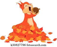 Squirrel Eats Nut Squirrel Eats Nut
