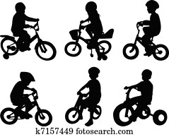 ילדים, רכוב אופניים