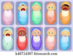 babies in the nursery babies in the nursery