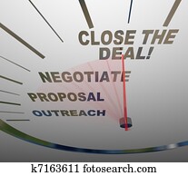Close the Deal Speedometer Sales Process to Agreement Close the Deal Speedometer Sales Process to Agreement