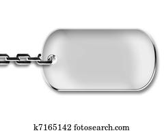 Dog Tag Stock Illustration | Our Top 848 Dog Tag Images | Fotosearch