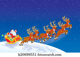 Sleigh of Santa Sleigh of Santa