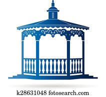 Wedding gazebo logo Wedding gazebo logo