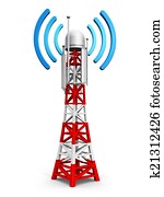 טלקומוניקציה, אנטנה, מגדל