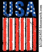 American flag USA American flag USA