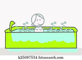 Bath Woman