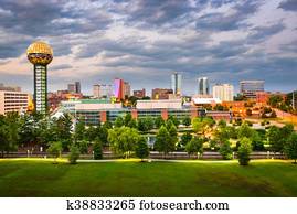 Knoxville, Tennessee Skyline Knoxville, Tennessee Skyline