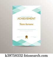 Certificate of achievement template
