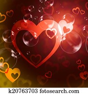 Hearts Background Means Romance Love And Passion Hearts Background Means Romance Love And Passion