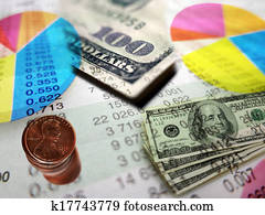 Stock Market Graphs and Money