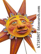 verão, solstício, sol, estaca
