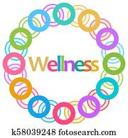 Wellness Colorful Rounded Circle Wellness Colorful Rounded Circle