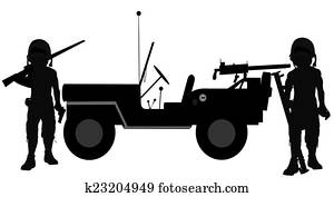 漫画 ジープ スケッチ K Fotosearch