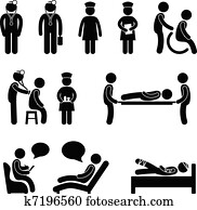 doktor, krankenschwester, klinikum, patient, krank doktor, krankenschwester, klinikum, patient, krank