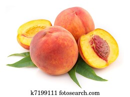 ripe peach fruits ripe peach fruits