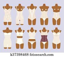 מתקן, לבני נשים, קבע