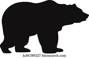 bear silhouette bear silhouette
