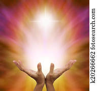 Beautiful Golden Healing Energy