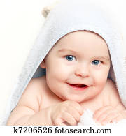 bebê sorridente
