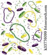 Mardi Gras throw 2016 Mardi Gras throw 2016