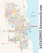 milwaukee neighborhood map milwaukee neighborhood map