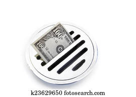 verschwendet, geld, 2