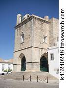 EUROPE PORTUGAL ALGARVE FARO CATHEDRAL