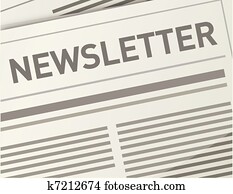 Newsletter illustration design Newsletter illustration design