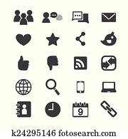 Social Media icons Social Media icons