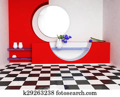 vase with the tulips near the mirror vase with the tulips near the mirror