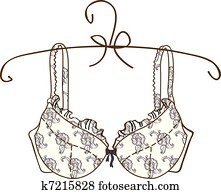 וקטור, חזייה, בלבן, רקע