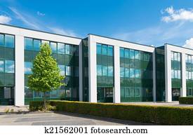 modern office building