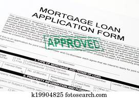 Mortgage loan application form