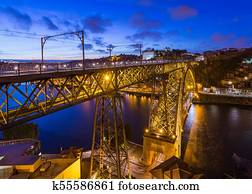 porto, cidade velha, -, portugal