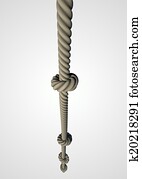 קנוטאד, לטפס בחבל