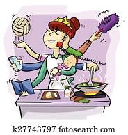 Busy mom Busy mom